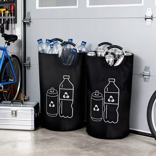 BottleBox 82L – Koniec Bałaganu! Duży Organizer na Butelki Składany Kosz XL